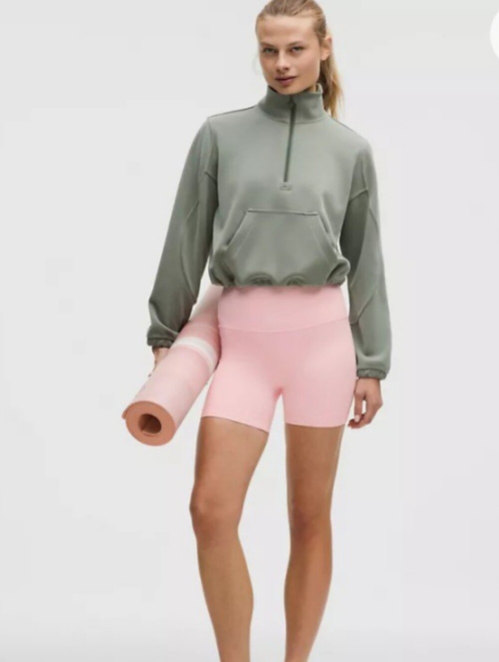 Lululemon Align Pink High Rise Shorts